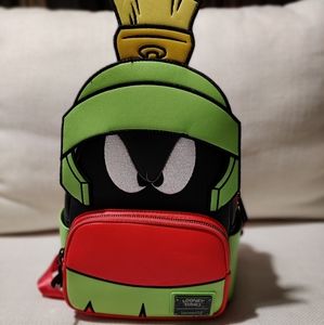 Marvin the martian Loungefly mini backpack